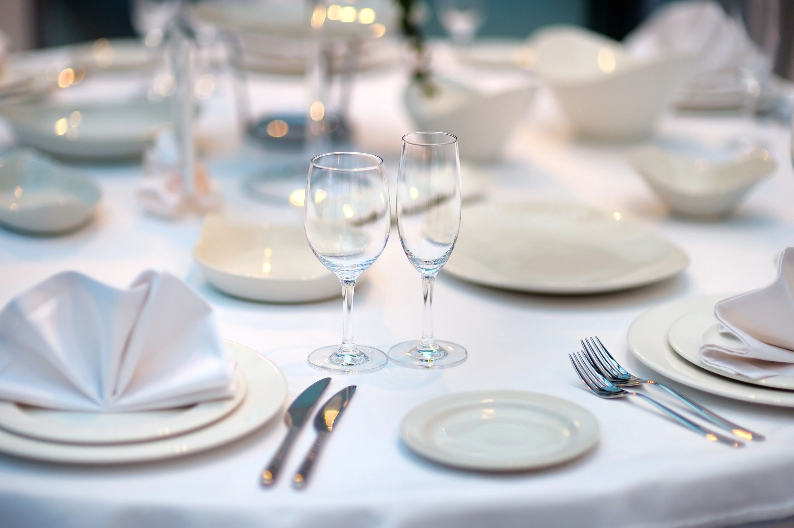 A table set with an assortment of gourmet dishes.